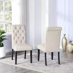 Brassex Set of 2 Stella Dining Chairs