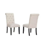 Brassex Lot de 2 chaises de salle à manger Stella