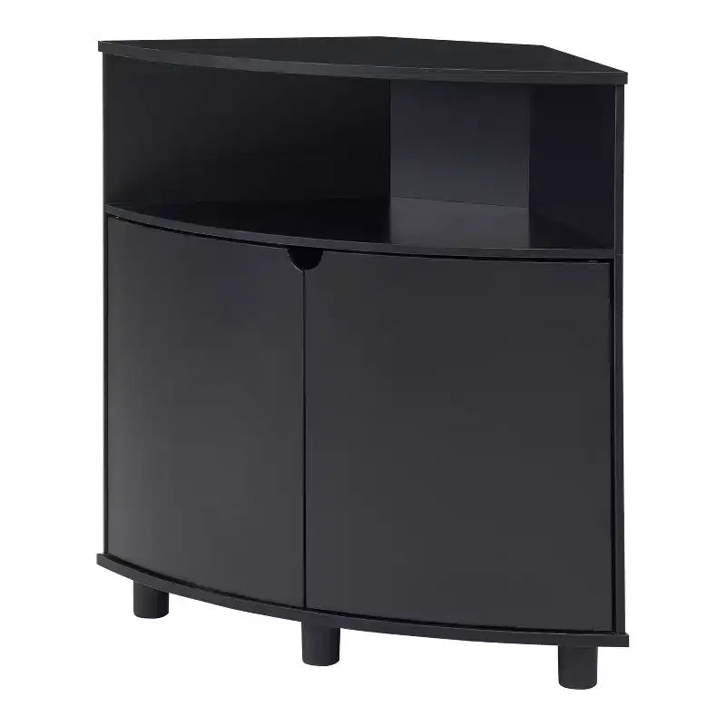 Meuble d'angle d'appoint Oahu miBasics avec lumières LED