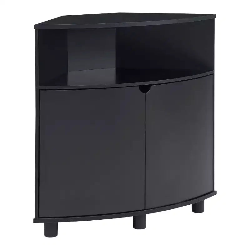 Meuble d'angle d'appoint Oahu miBasics avec lumières LED
