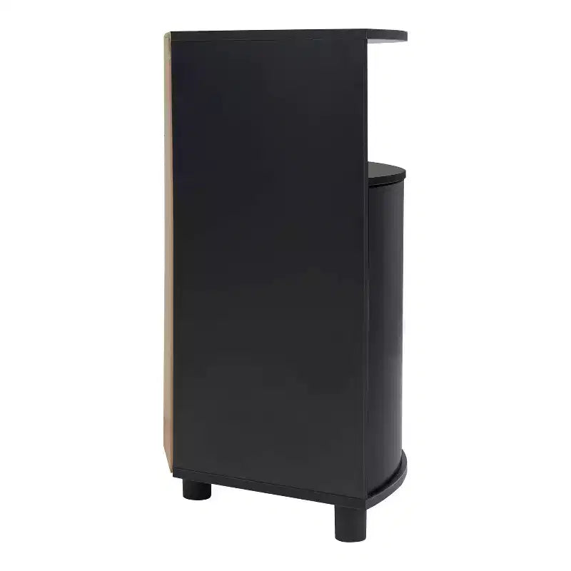 Meuble d'angle d'appoint Oahu miBasics avec lumières LED
