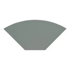 Meuble d'angle d'appoint Oahu miBasics avec lumières LED