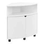 Meuble d'angle d'appoint Oahu miBasics avec lumières LED