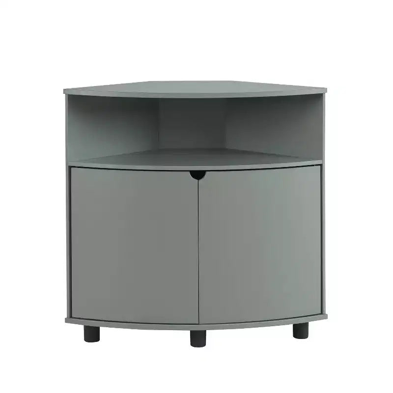 Meuble d'angle d'appoint Oahu miBasics avec lumières LED