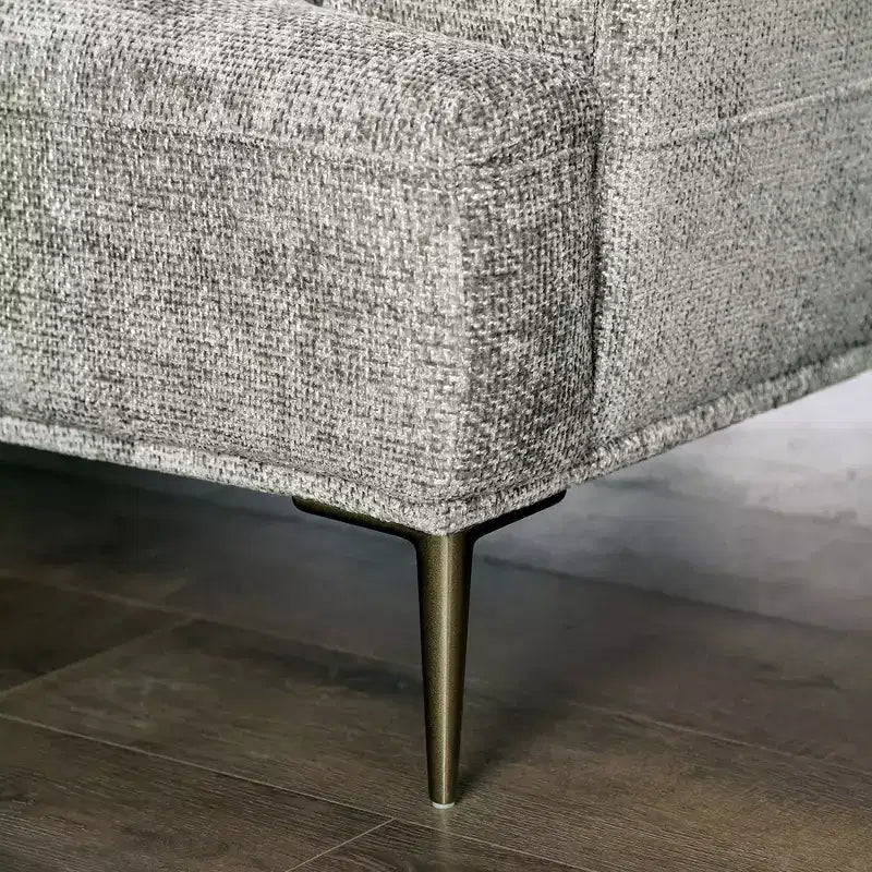 MAISONS : Intérieur + Extérieur Canapé inclinable en chenille Tubera 81" avec coussin d'assise en T et dossier extensible