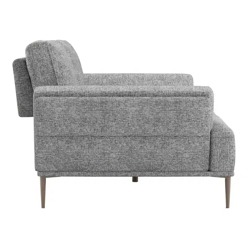 MAISONS : Intérieur + Extérieur Canapé inclinable en chenille Tubera 81" avec coussin d'assise en T et dossier extensible