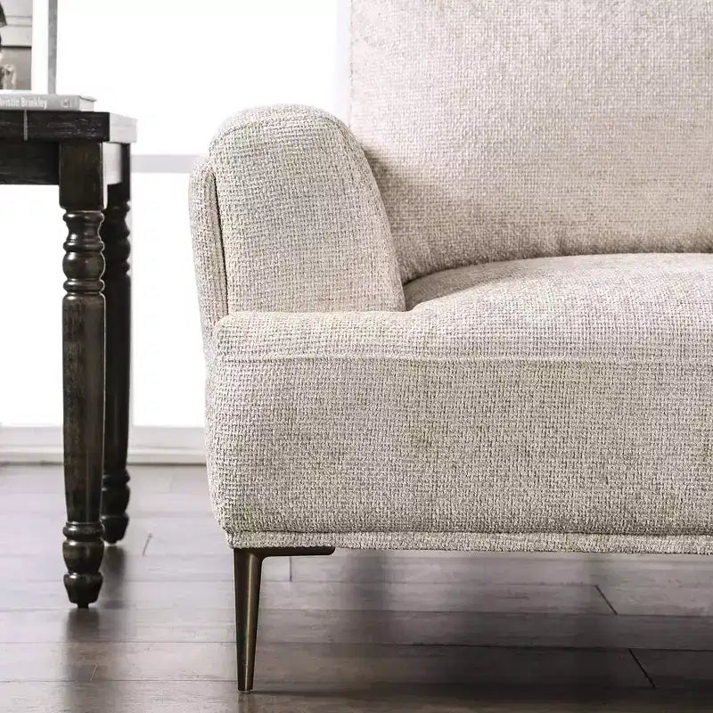 MAISONS : Intérieur + Extérieur Canapé inclinable en chenille Tubera 81" avec coussin d'assise en T et dossier extensible