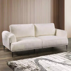 MAISONS : Intérieur + Extérieur Canapé inclinable en chenille Tubera 81" avec coussin d'assise en T et dossier extensible