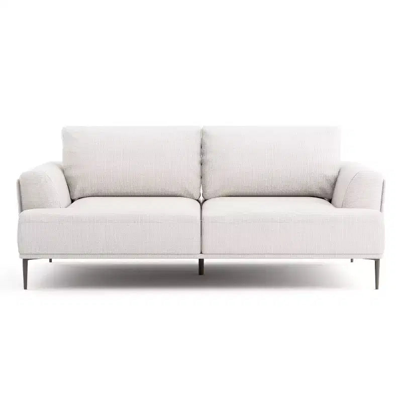 MAISONS : Intérieur + Extérieur Canapé inclinable en chenille Tubera 81" avec coussin d'assise en T et dossier extensible