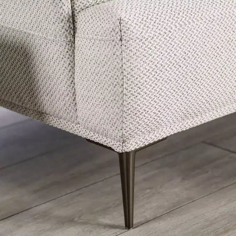 MAISONS : Intérieur + Extérieur Canapé inclinable en chenille Tubera 81" avec coussin d'assise en T et dossier extensible