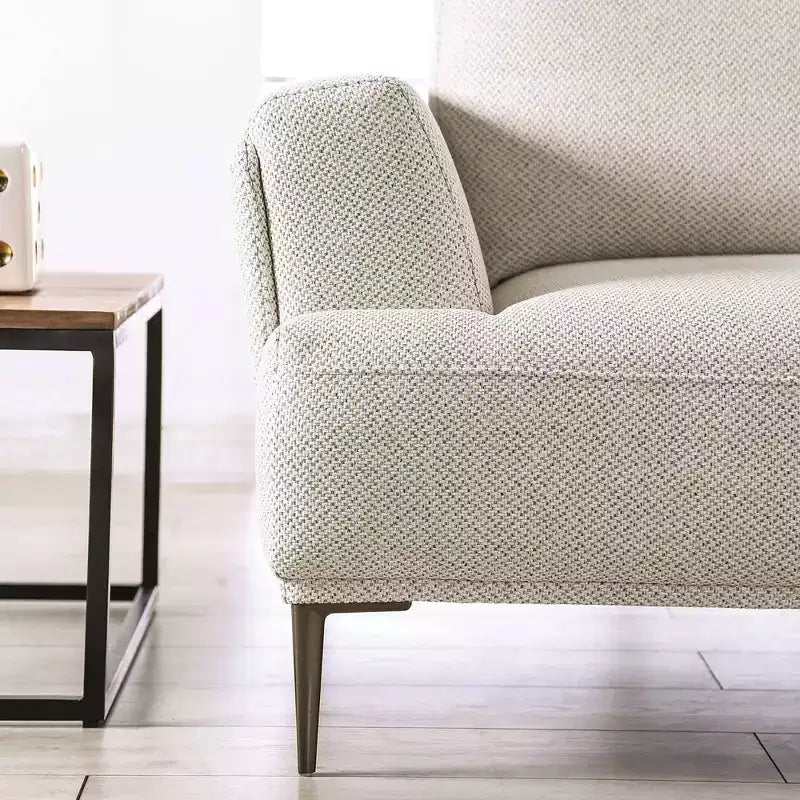 MAISONS : Intérieur + Extérieur Canapé inclinable en chenille Tubera 81" avec coussin d'assise en T et dossier extensible