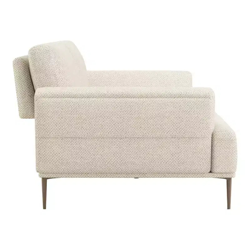 MAISONS : Intérieur + Extérieur Canapé inclinable en chenille Tubera 81" avec coussin d'assise en T et dossier extensible