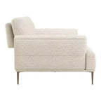 MAISONS : Intérieur + Extérieur Canapé inclinable en chenille Tubera 81" avec coussin d'assise en T et dossier extensible