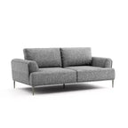 MAISONS : Intérieur + Extérieur Canapé inclinable en chenille Tubera 81" avec coussin d'assise en T et dossier extensible