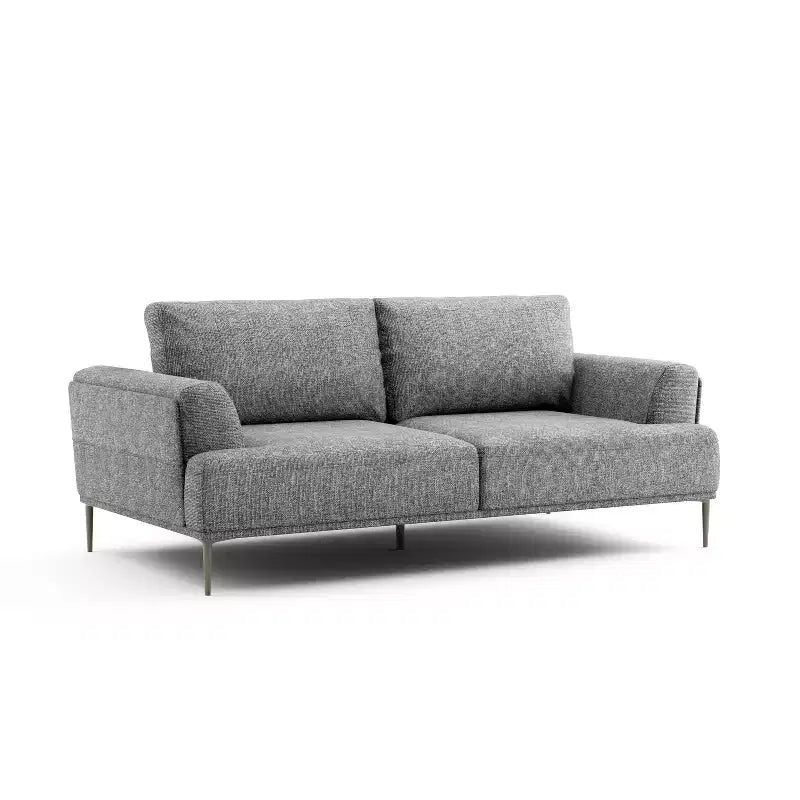 MAISONS : Intérieur + Extérieur Canapé inclinable en chenille Tubera 81" avec coussin d'assise en T et dossier extensible