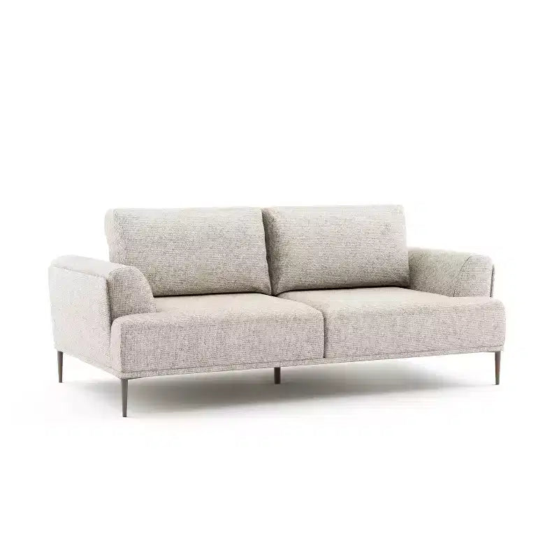 MAISONS : Intérieur + Extérieur Canapé inclinable en chenille Tubera 81" avec coussin d'assise en T et dossier extensible