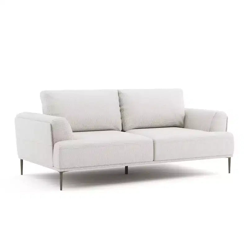 MAISONS : Intérieur + Extérieur Canapé inclinable en chenille Tubera 81" avec coussin d'assise en T et dossier extensible