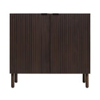 Meuble bas noyer 2 portes