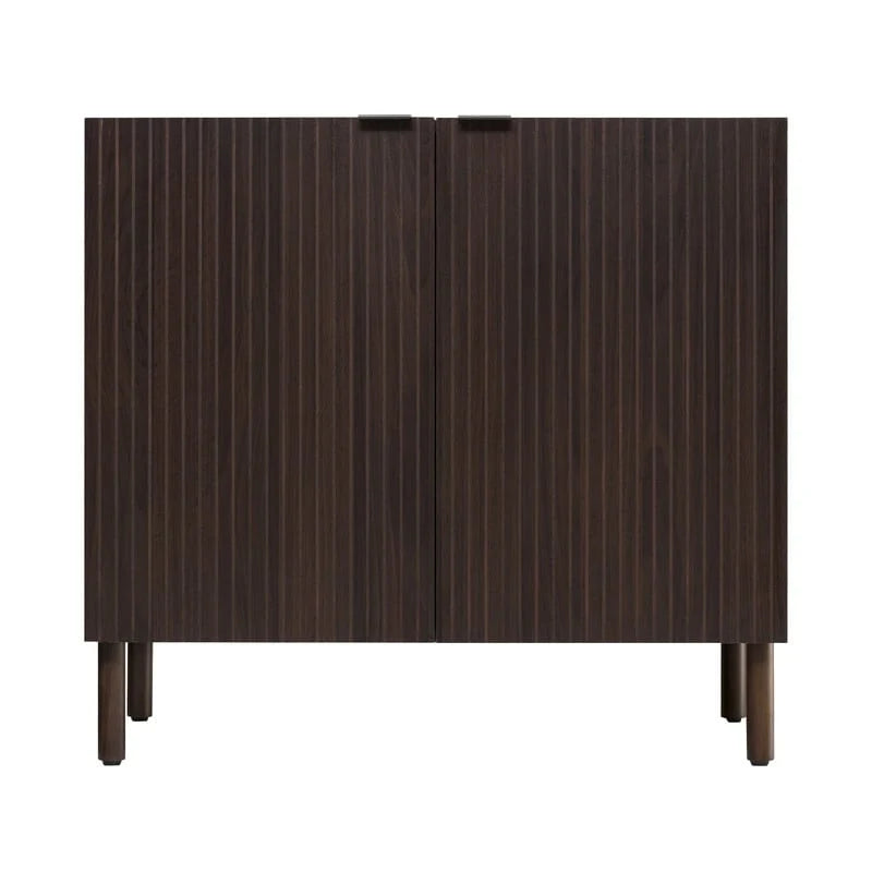 Meuble bas noyer 2 portes