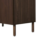 Meuble bas noyer 2 portes