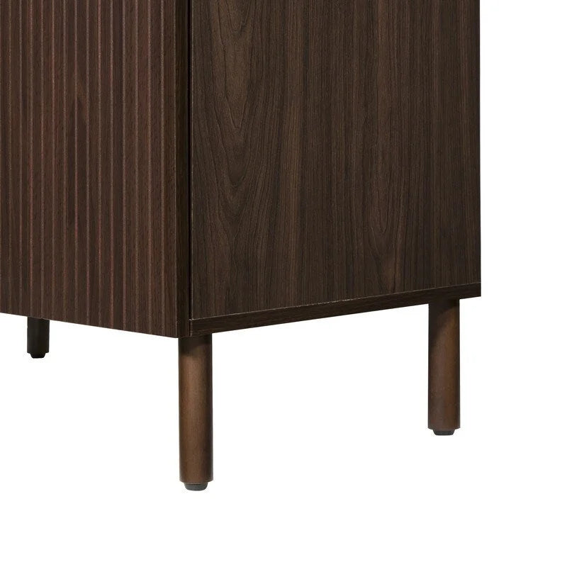 Meuble bas noyer 2 portes