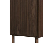 Meuble bas noyer 2 portes