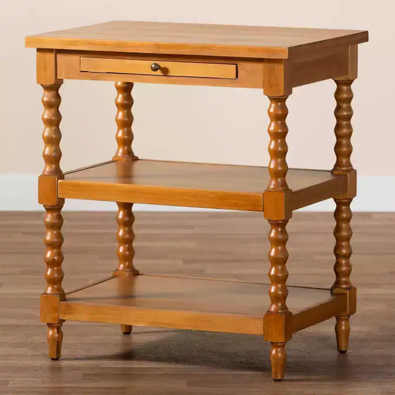 Table d'appoint en bois Imogene Baxton Studio