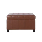 Christopher Knight Home Lismore Pouf de rangement en similicuir