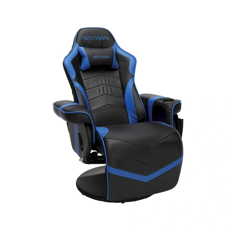 Fauteuil inclinable de jeu RESPAWN 900 - Fauteuil de jeu inclinable avec repose-pieds, Fauteuil inclinable de jeu