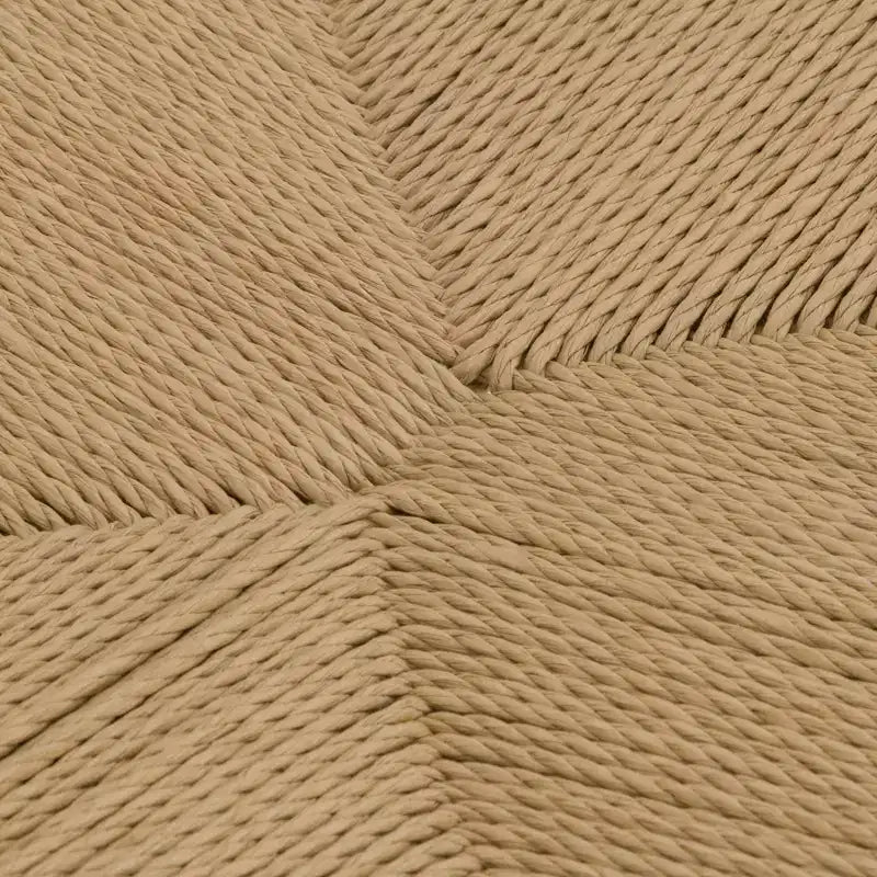 Armen Living – Lot de 2 chaises de salle à manger Erie en corde de papier tressée et bois