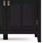 Armoire de rangement à 4 portes Stratford Wide - WyndenHall