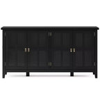 Armoire de rangement à 4 portes Stratford Wide - WyndenHall