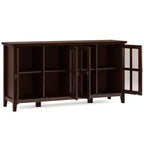 Armoire de rangement à 4 portes Stratford Wide - WyndenHall