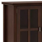 Armoire de rangement à 4 portes Stratford Wide - WyndenHall