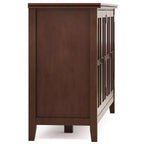 Armoire de rangement à 4 portes Stratford Wide - WyndenHall