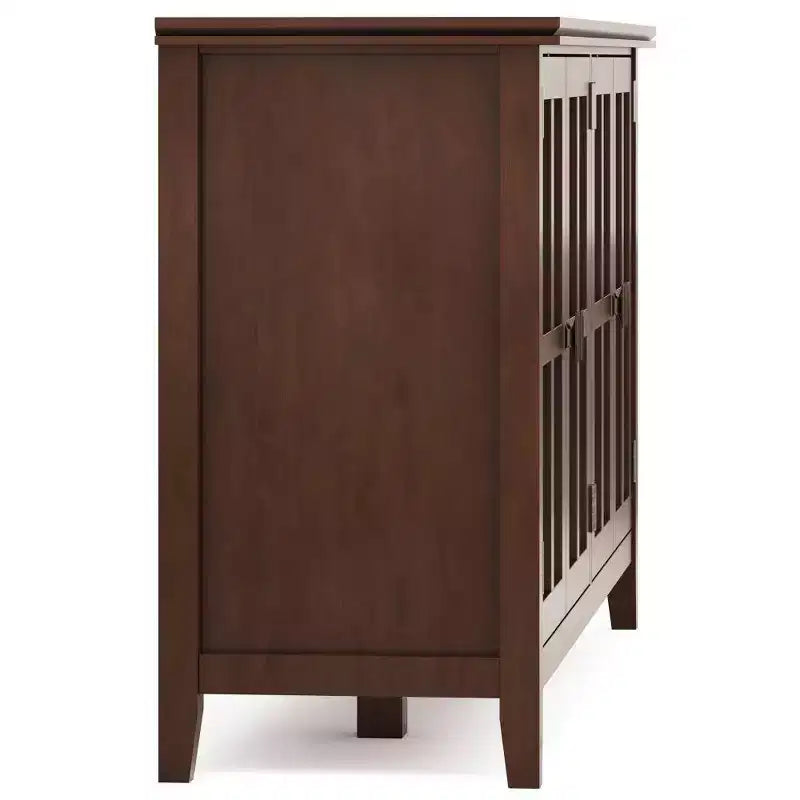 Armoire de rangement à 4 portes Stratford Wide - WyndenHall