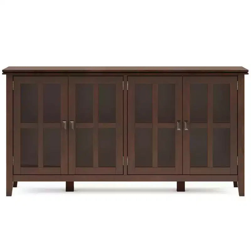 Armoire de rangement à 4 portes Stratford Wide - WyndenHall