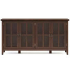 Armoire de rangement à 4 portes Stratford Wide - WyndenHall
