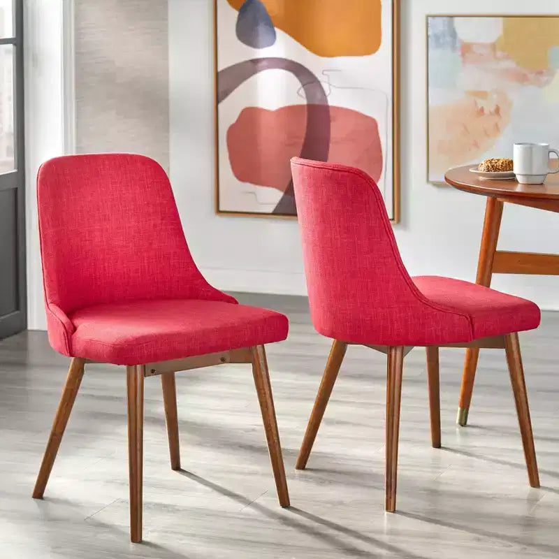 Lot de 2 chaises de salle à manger modernes du milieu du siècle Saville par Buylateral