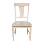 International Concepts Lot de 2 chaises à dossier ajouré
