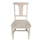 International Concepts Lot de 2 chaises à dossier ajouré