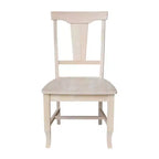 International Concepts Lot de 2 chaises à dossier ajouré