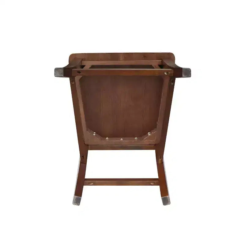 International Concepts Tabouret de bar à hauteur de comptoir 24 po Roma en bois massif, expresso