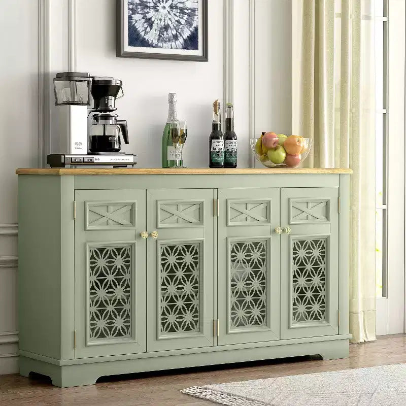 Buffet/Meuble d'Appoint Festivo 57" Vintage avec Rangement