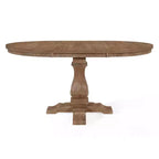 Ensemble de salle à manger 5 pièces en tissu et bois Hudson Christopher Knight Home, clair