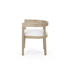 Ensemble de salle à manger 5 pièces en tissu et bois Hudson Christopher Knight Home, clair