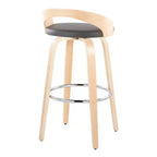 Lot de 2 tabourets de bar pivotants Grotto 76 cm LumiSource