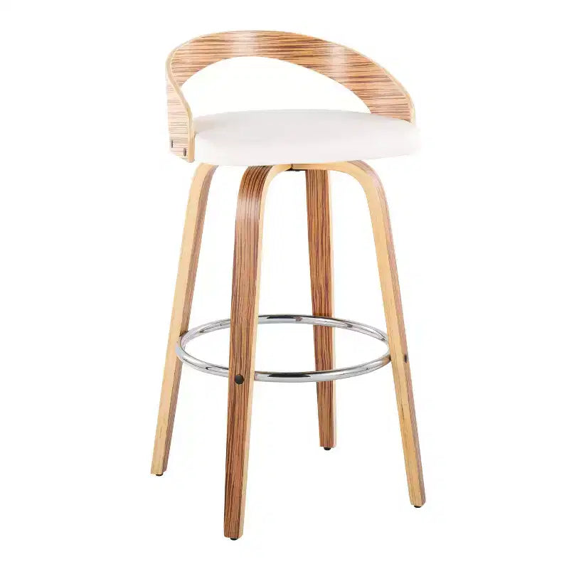 Lot de 2 tabourets de bar pivotants Grotto 76 cm LumiSource