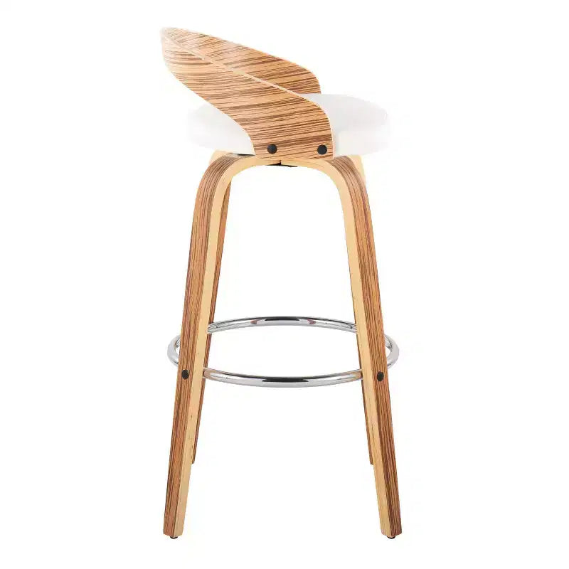 Lot de 2 tabourets de bar pivotants Grotto 76 cm LumiSource