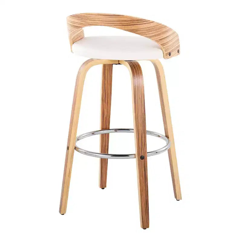 Lot de 2 tabourets de bar pivotants Grotto 76 cm LumiSource